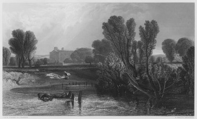 På Themsen af after Joseph Mallord William Turner