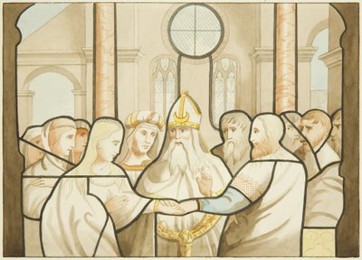 Farvet glas i St Mark