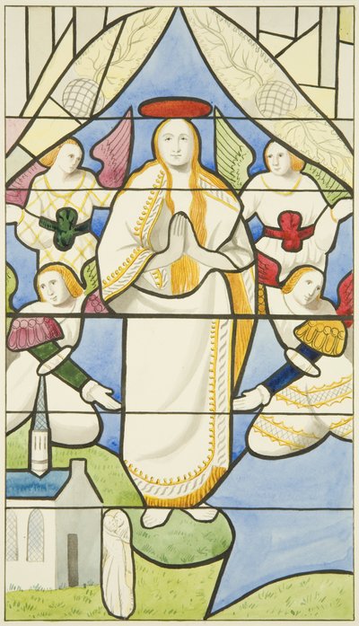 Farvet glas i St Mark