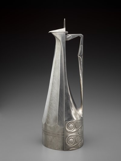 Vinkaraffel, ca. 1901 (tin) af Joseph Maria Olbrich