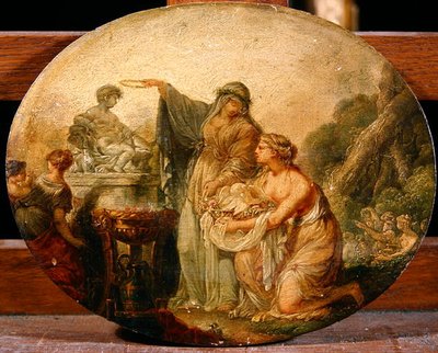 Opfer an Amor von Joseph Marie Vien