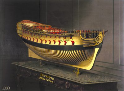 HMS Intrepid, 1773-75 af Joseph Marshall