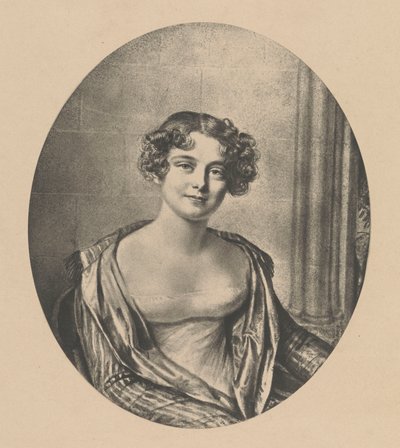 Lady Jane Franklin (1792-1875) af Joseph Mathias Negelen