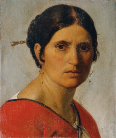 italiensk bondekone af Joseph Mathias von Trenkwald