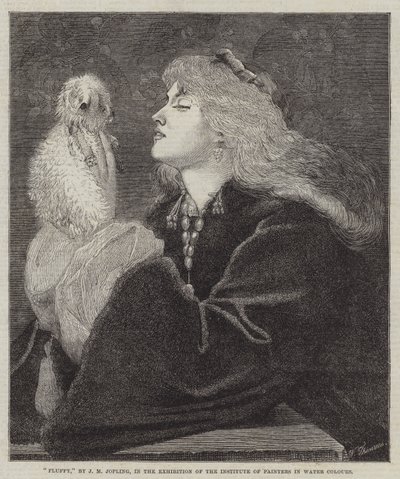 Fluffy af Joseph Middleton Jopling