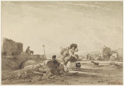 Høhøsten af Joseph Moerenhout