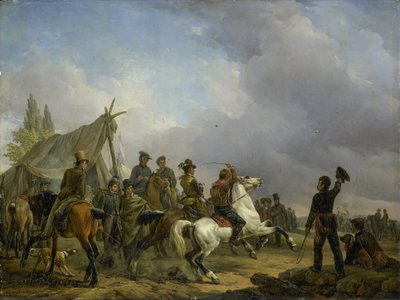 Hestevæddeløbet af Joseph Moerenhout