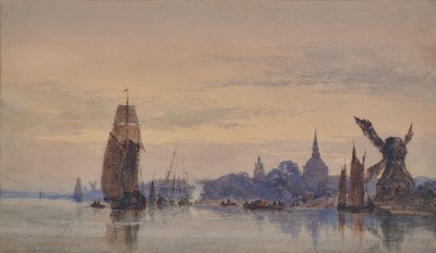 Frederickstad på Ejderen, Danmark af Joseph Murray Ince