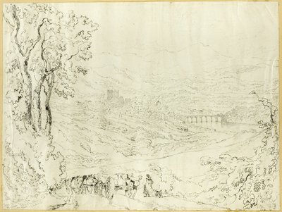 By og Castle of Hay af Joseph Murray Ince
