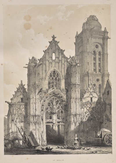 Middelalderens Arkitektur: Hos Senlis af Joseph Nash