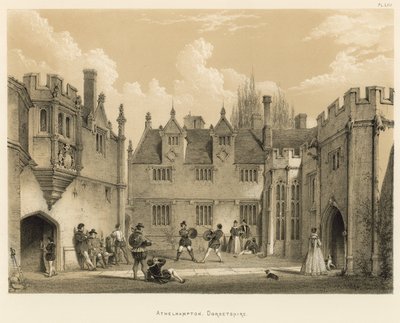 Athelhampton, Dorsetshire af Joseph Nash