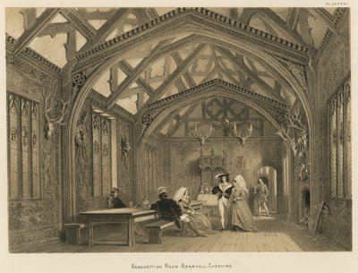Selskabslokale, Bramhall, Cheshire af Joseph Nash