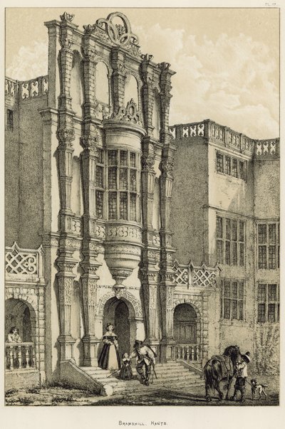 Bramshill, Hants af Joseph Nash