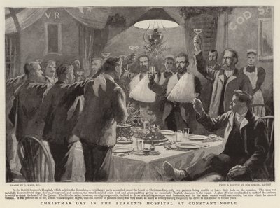 Juledag i Sømandshospitalet i Konstantinopel af Joseph Nash