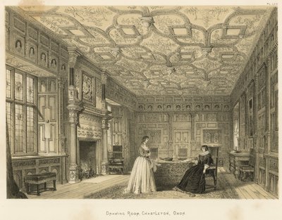 Tegnestue, Chastleton, Oxon af Joseph Nash