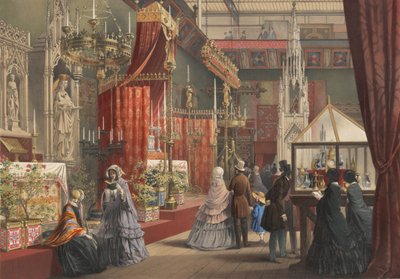 Middelalderdomstol: Den store udstilling af 1851, 1854. af Joseph Nash
