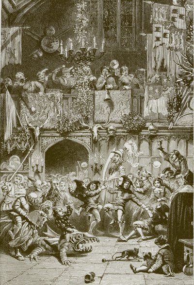 glædelig jul af Joseph Nash