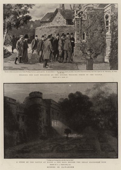 Scener i Hawarden af Joseph Nash