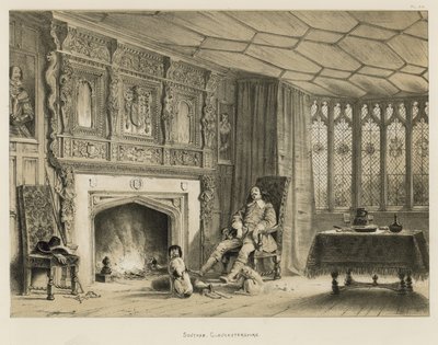 Southam, Gloucestershire af Joseph Nash