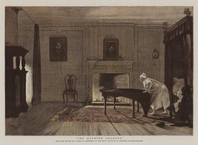 Det jagede kammer (chromolitho) af Joseph Nash