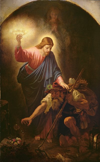 Manden med møgriven af Joseph Noel Paton