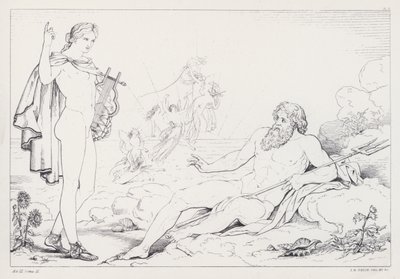 Shelleys Prometheus Unbound, Act III, Scene 2 af Joseph Noel after Paton