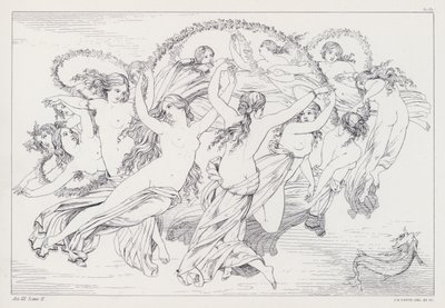 Shelleys Prometheus Unbound, Act III, Scene 2 af Joseph Noel after Paton