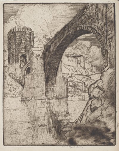 Alcantaras brobue af Joseph Pennell
