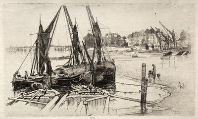 Chelsea, nr. 1, 1886. af Joseph Pennell