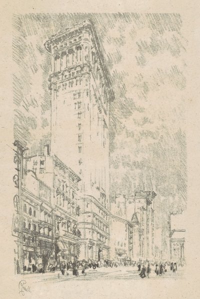 Flatiron bygning af Joseph Pennell