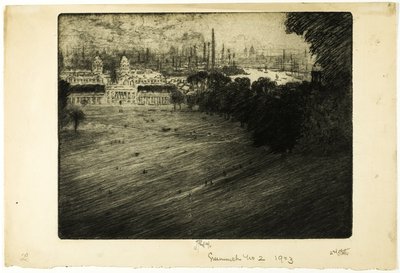 Greenwich Park, nr. 2 af Joseph Pennell
