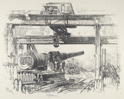 Pistolprøvning af Joseph Pennell