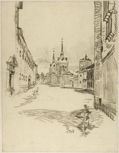 Dens Gader er brede og stille af Joseph Pennell