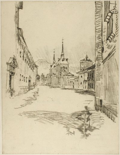 Dens Gader er brede og stille af Joseph Pennell
