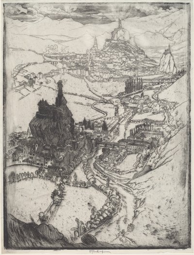 Le Puy af Joseph Pennell