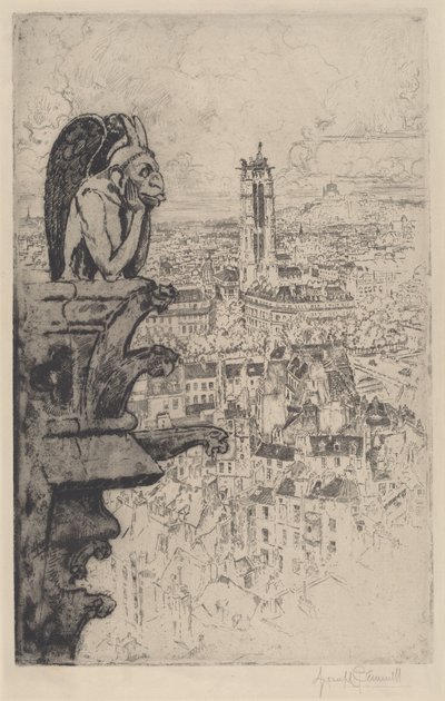 Le Stryge af Joseph Pennell