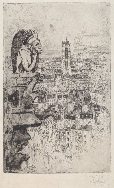 Le Stryge af Joseph Pennell