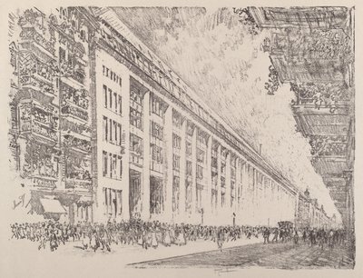 Midt på dagen, General Electric Works, Berlin af Joseph Pennell