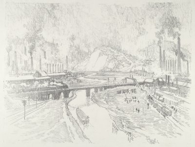 Munition Town af Joseph Pennell