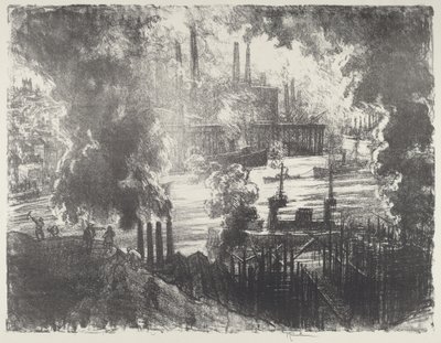Munitions River af Joseph Pennell