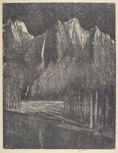 Nat i Yosemite af Joseph Pennell