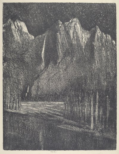 Nat i Yosemite af Joseph Pennell