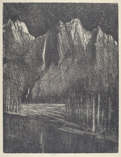 Nat i Yosemite af Joseph Pennell
