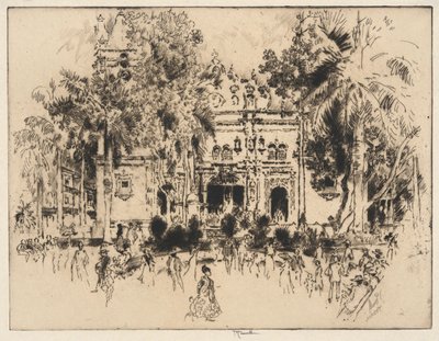 Gamle katedral af Joseph Pennell