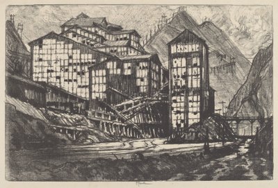 Gamle Million Eyes af Joseph Pennell