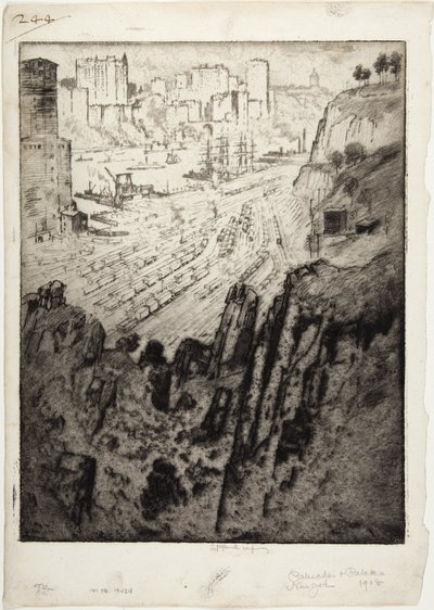 Palisades og paladser af Joseph Pennell