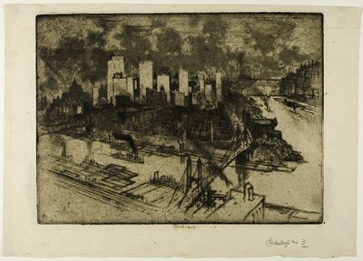 Pittsburgh, nr. 3 af Joseph Pennell