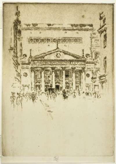 Royal Haymarket Teater af Joseph Pennell