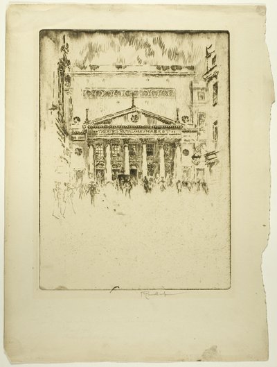 Royal Haymarket Teater af Joseph Pennell