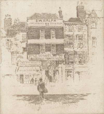 Skt. Bartholomews Port, 1907. af Joseph Pennell